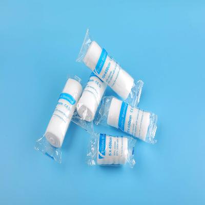 China Personal Care 10*450cm Breathable Sterile Porous Nonwoven Pbt Self Adhesive Elastic Bandage Customized Adhesive Elastic Bandage for sale