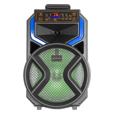 China Woofer With RGB Light Speaker Type Trolley Private Model Speaker With Battery KOLAV-120E for sale