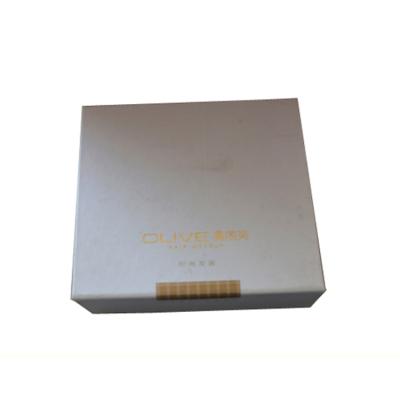 China Customized Printing Luxury Logo Cosmetic Gift Box Recyclable Kraft Paper Cosmetic Paper Box for sale