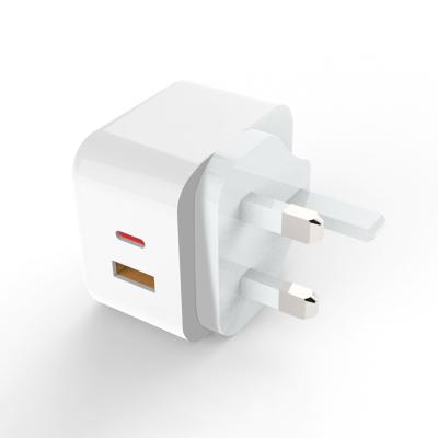 China Wholesale Original Mobile Phone Quality High Speed ​​USB Charger Two Type C Palladium 35w AU Plug EU USA R-U Plug Power Wall Adapter Fast Charger For iPhone for sale