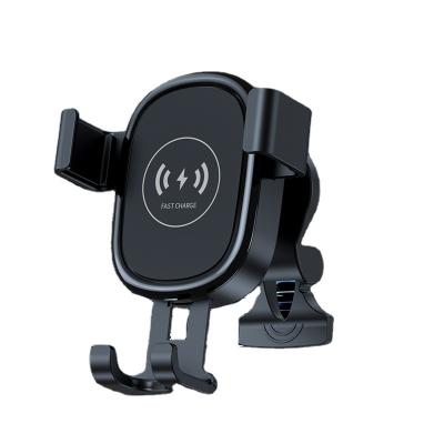 China GPS Adjustable 15W Car Mount Charger Wireless Air Vent Car Phone Holder for sale