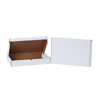 China High Quality Recycled Matt Lamination Clothing Packaging Boxes Foaming Glue Zipper Advertisement Box White Blank Custom Materials Plain Self Seal for sale