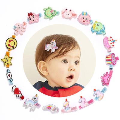 China Fashionable cute baby hair clips accessories for babies hair handmade hairpin for kids for sale