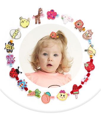 China Fashionable Hot Cute Girls Kids Fruit Animal Hairpin Baby Hair Clip Hair Accessories Gift for sale