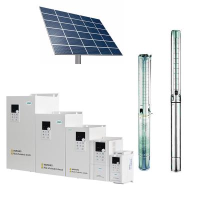 China All Motors And Water Pumps Single / Three Phase 0.75KW - 220KW DC 60Hz Solar Photovoltaic Water Pump Inverter 50Hz AC Output 3 Phase 380V For Deep Well Outdoor Pump for sale