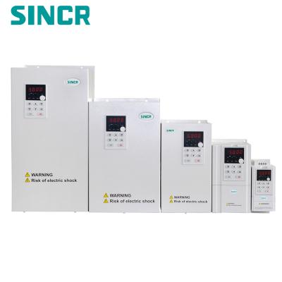 China MPP Tracking 5.5kw variable frequency drive 220v single phase output low frequency inverter 50hz to 60hz for motor for sale