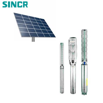 China Submersible 5inch 5SP Stainless steel solar water pump for sale