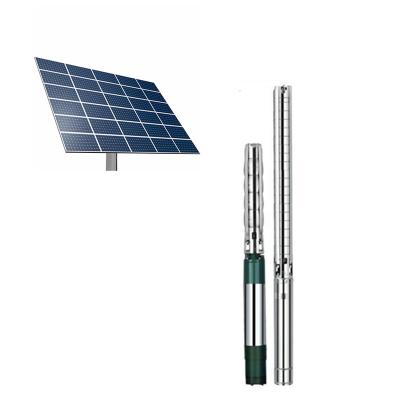 China Submersible 30KW 40HP solar power water pump with 40-160 m3/h water flow for agriculture irrigation for sale