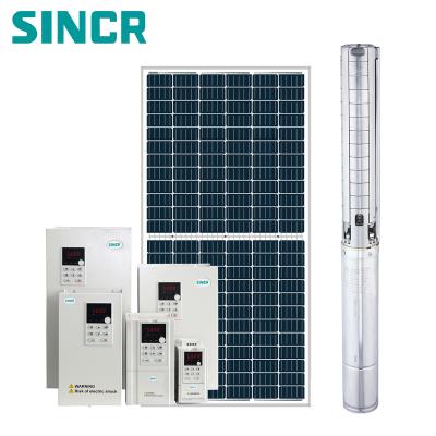 China 1HP 2HP 3HP 5.5HP home agriculture irrigation water pump solar system with 1-20 m3/h water flow for agriculture irrigation for sale