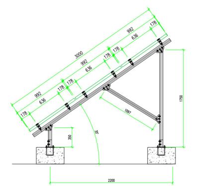 China Including Compete Home Parts Solar Panel Roof Mount Bracket PV System for sale