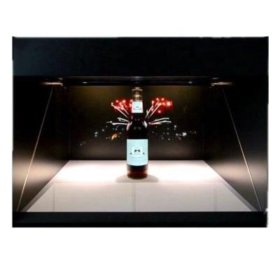 China Holographic Showcase Holobox, 3D Holographic Display Pyramid, Holographic Projection for sale