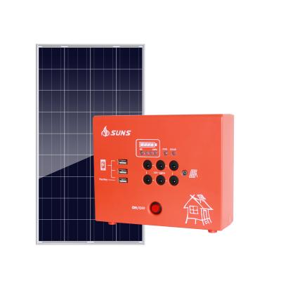 China 15W 30W 60W Home Pay Like You Come Home Solar Powered LED Lighting System for sale