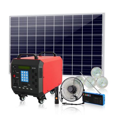 China Cold Roll Steel Sheet Supplier Reliable Off-Grid With 275W Solar Panel Prepaid Home Generator System for sale