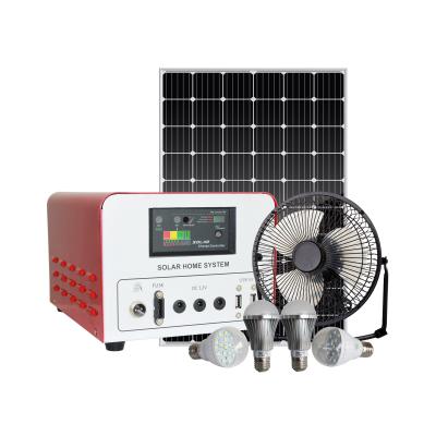 China High Quality Home 20W 40W 80W 200W Off Grid Solar Power Panel System Home With Battery for sale