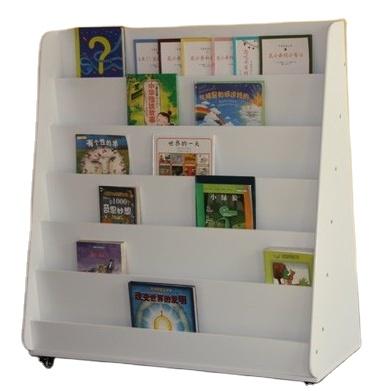 China (Others) Adjustable Wooden Book Shelves Kids Environmentally Safe Book Shelves for sale