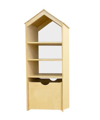 China Modern Simple Adjustable Kids Shelf Wooden Storage Cabinet (Size) With Casters Bar Mini Cabinet for sale