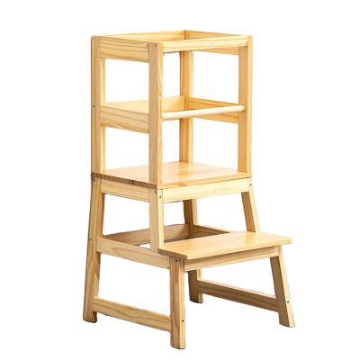 China (Other)Adjustable kitchen helper with non-slip wood dining chair sdining chairs for sale