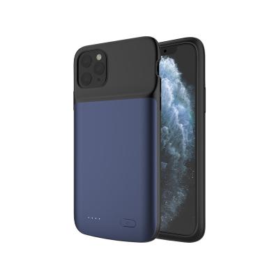 China Fast Charging Support 5000mAh Battery Charger Case For iPhone 11 Pro Max Full Cover 6.5 Inch Portable Rechargeable Soft TPU Led For iPhone 11 Pro Max for sale