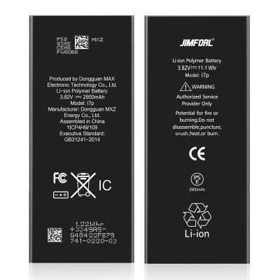 China High Quality Cellphone OEM Cell Phone Replacement Batteries For Apple Iphone 7p 7 plus 2900mAh battery bateria iphone 7 plus for sale