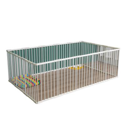 China Large Small Household Fence Iron Fence Household Cat Dog Fence Black White Black Style Viable Medium Indoor Cage Customization for sale