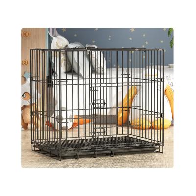 China Villa Pet House Small Dog Cage Clear Big Teddy Corgi Black Teddy Corgi Black Viable Sale Indoor High Quality Wholesale Customization Dog Cage Clear for sale