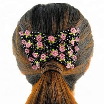 China Yiwu China Factory Wholesale Beaded Hair Comb Twin Magic Adult for sale