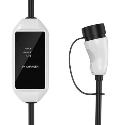 China Electric Vechile Charging Type 2 7KW Hot Sale Low Price Mobile Fast Charging 32A 380V Portable EV Charger for sale