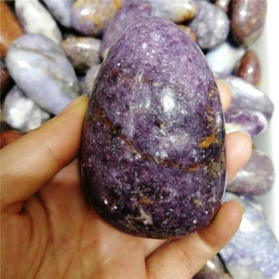 China China Natural Labradorite Sphere Egg Healing Reiki Stone Stone Carving Crafts Palm Stone for sale