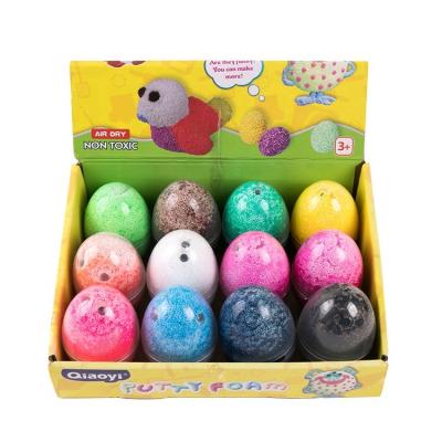 China MULTI COLORS AIR FOAM DRY BALL SET JUMPING PUTTY FOAM CLAY PASS BSCI AUDIT AND COMPLY WITH EU 336 CERTIFICATION for sale