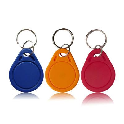 China Rfid Access Control Tags Plastic ABS Key Fob For Time And Attendance for sale