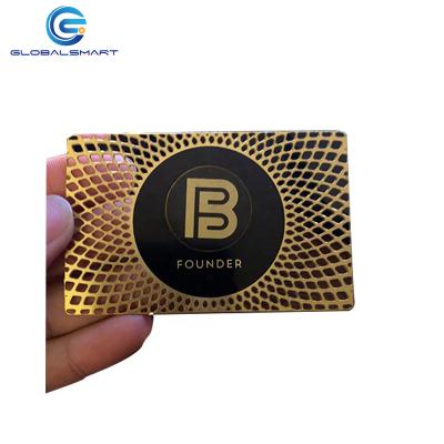 China Waterproof / NFC GS003 waterproof metal cards 13.56 MHz with NFC chip and customzied printing or engraving for sale