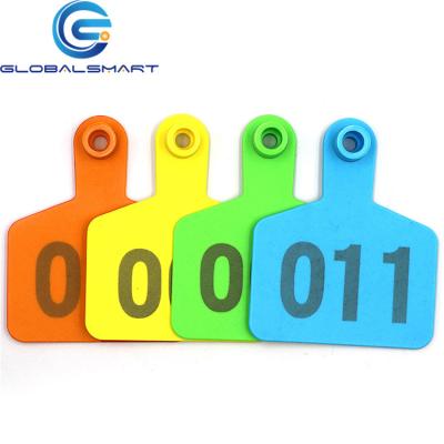 China Professional custom farms ear rfid tag customized tags cow with fast delivery time for sale