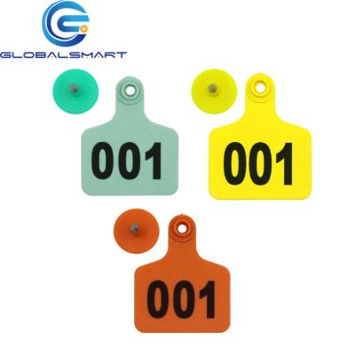 China custom farms uhf rfid ear tags tag tpu for cow with best price for sale