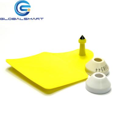 China Grow plastic sheep ear brand rfid tags from biggest factory with fast delivery time for sale