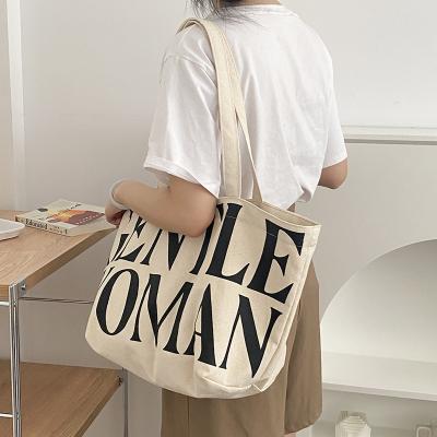 China Custom Organic Low Folding MOQ Logo Size Ladies Printed Fabric Lifestyle Shopping Bag Organic Canvas Tote Bags Big Buys for sale