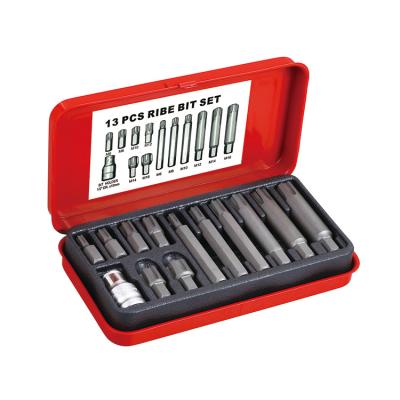 China Durable low price 13pcs ribe use bits set drill bits set M6~M16 professional for sale