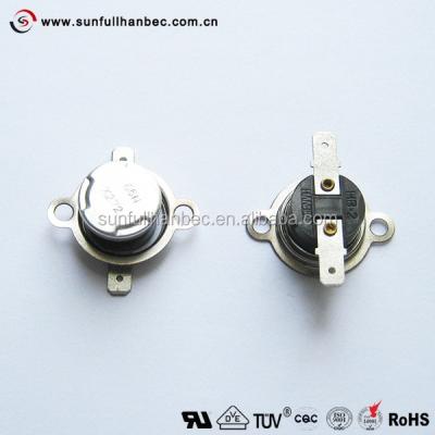 China Household Thermodisc Temperature Switch Small Size Bimetal Rivet Type For Coffee Machine / Laser Printer for sale