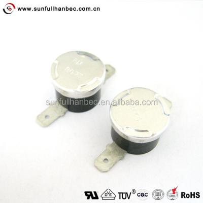 China Household Temperature Control Switch Celsius KSD301 Thermostat 250V 10A 70 N.O N.C for sale