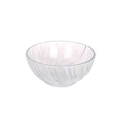 China Sustainable Wholesale High Quality Food Safe Clear Glass Bowl Five Sizes for sale