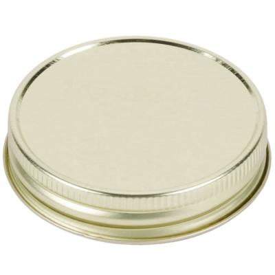 China Non Spill Customized Logo Tin , Stainless Steel , Aluminum Mason Jar Lid for sale