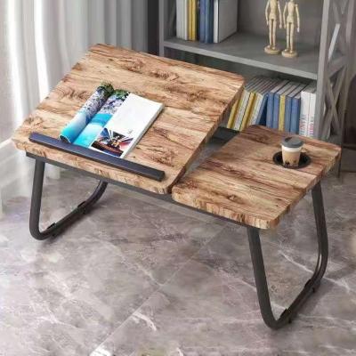 China Plain Foldable Design Small Computer Desk Foldable Bed Table for sale