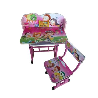 China Adjustable Kids Table New Pattern And Design Table And Chair Adjustable Multifunctional Study For Children for sale