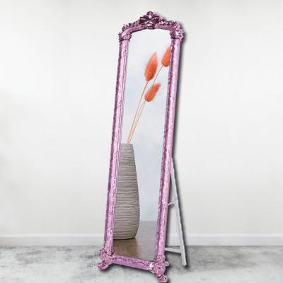 China Minimalist Cheap Bedroom Floor Standing Dressing Full Wall Hanging Mirror for sale