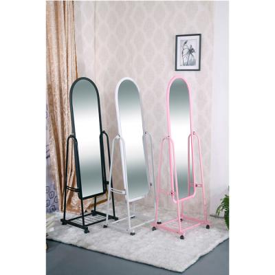 China Dressing Mirror Portable Full-lenth Floor Standing Dressing Mirror Full Length Dressing Mirror for sale