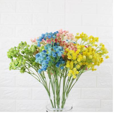 China Real Touch PU Babysbreath Flower Best Selling Artificial Plastic Babysbreath Flower Bouquet for sale