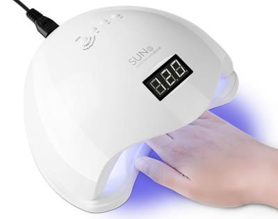 China 48W LED Nail Lamp UV Nail Dryer Gel Polish Curing Light With LCD Bottom Display Infrared Sensor Nail Lamp With Fan DSB020 for sale