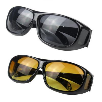 China New Fashion Sunglasses Wrap Around Daytime Night Sun Glasses Anti-glare UV Night Driving Glasses for sale