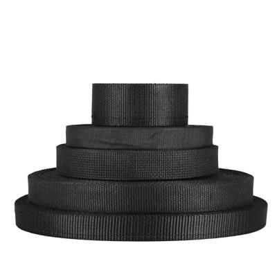 China Wholesale Black High Tenacity Webbing Strap Light Weight 1