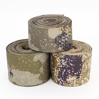 China Other Special Process High Tenacity Reusable Heat-transfer Printing Nylon Military Webbing For Military Clothing for sale