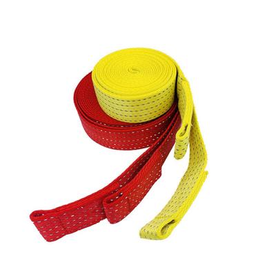 China Durable Wear-Resistance Customized Flat Woven 6 Ply 6 Meter Aramid Fiber Body 4 Ton Eye Webbing Sling 10T With Hook for sale